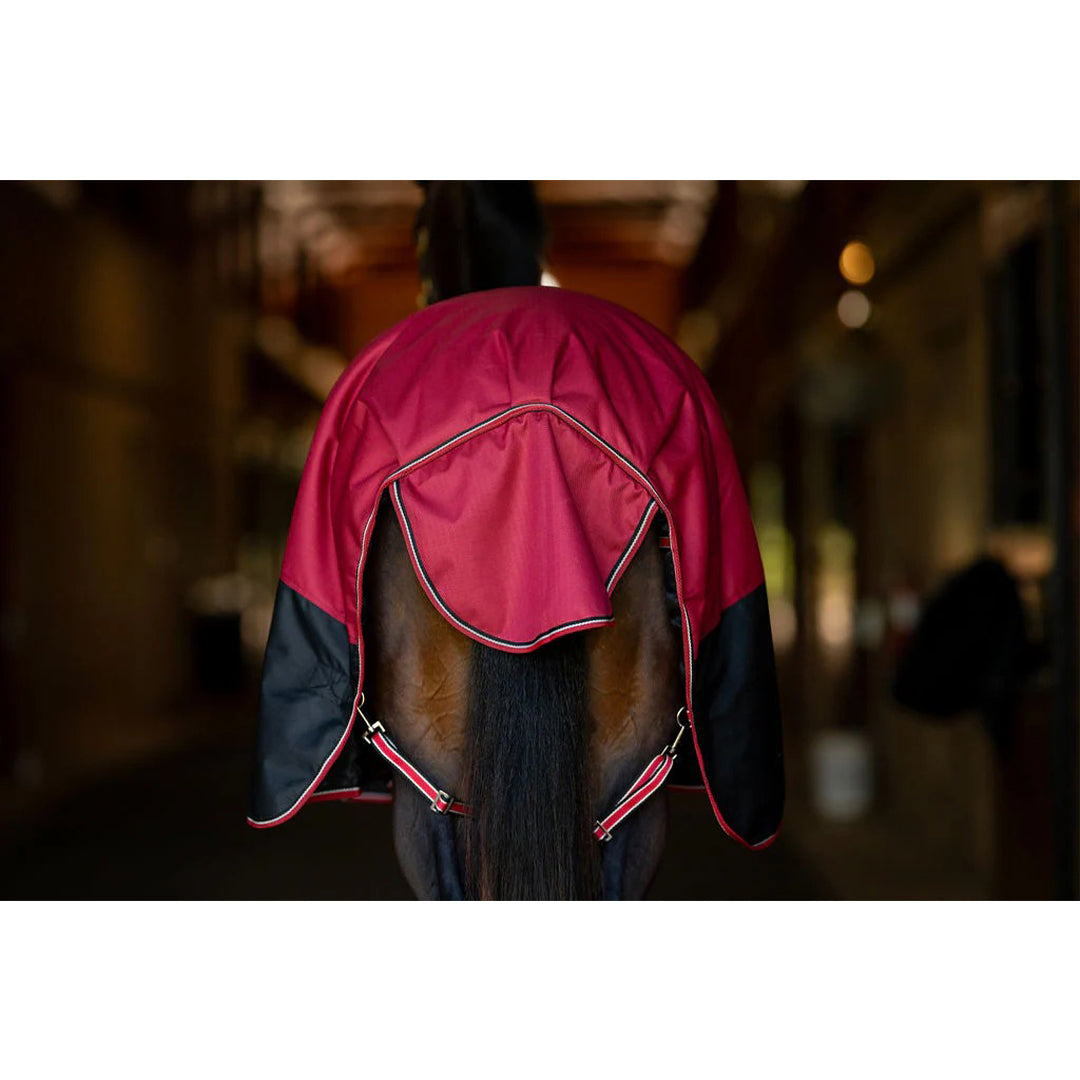 TuffRider Comfy Fit 1200 D RipStop Waterproof/Breathable  Comfy Winter Turnout Blanket Medium Weight 200 GSM Standard Neck W/Adjustable Neck