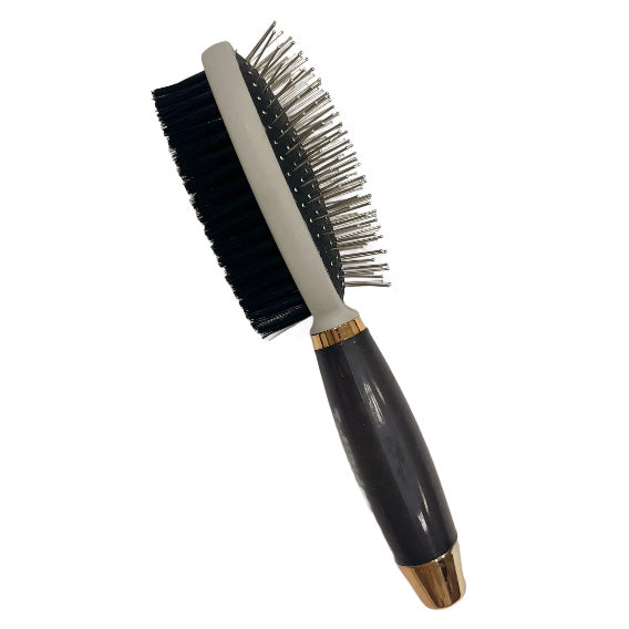 Tuffrider Double sided Brush with Soft Gel Grip
