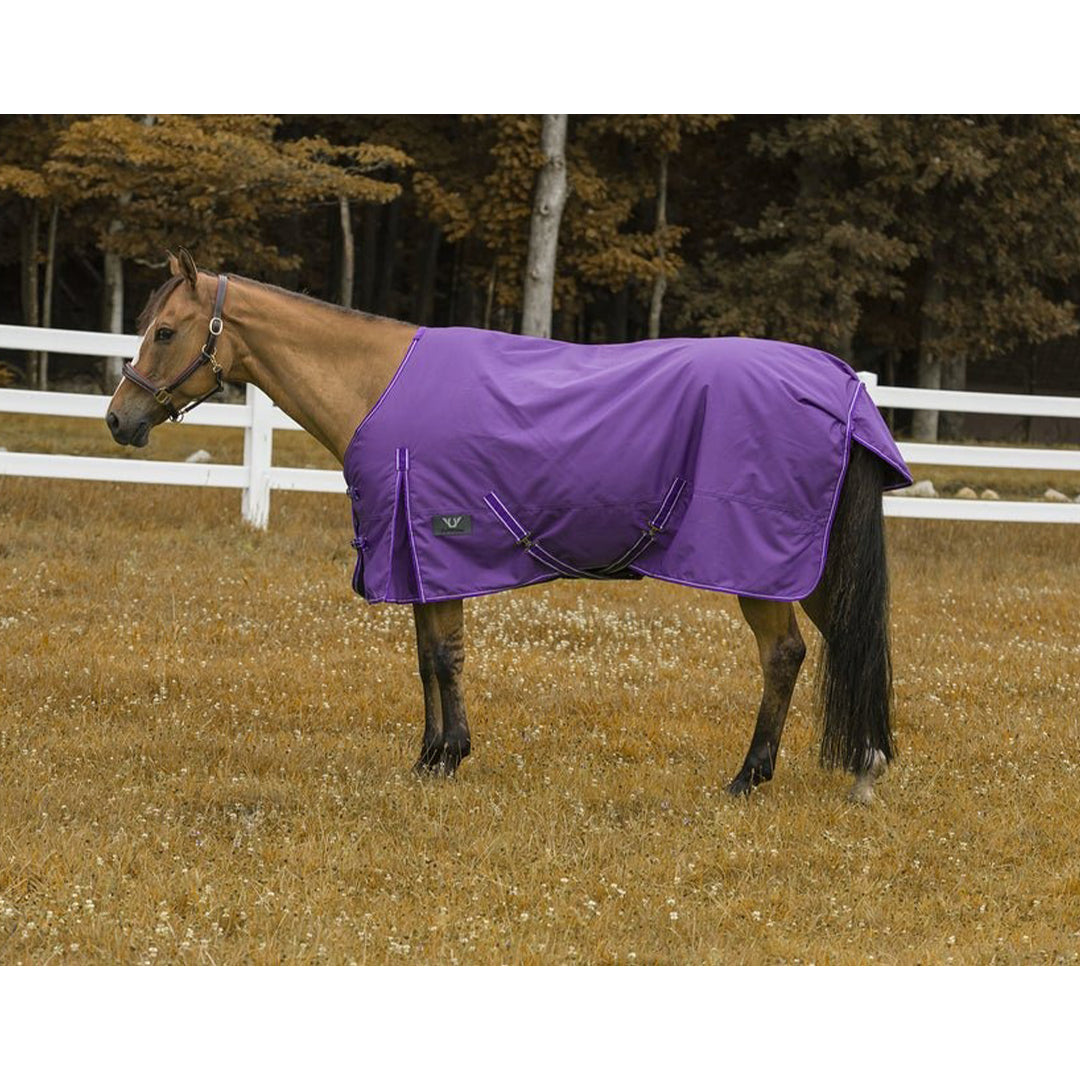 TuffRider 1200 D Comfy Winter Ripstop Turnout Blanket Medium Weight 200 GSM Standard Neck