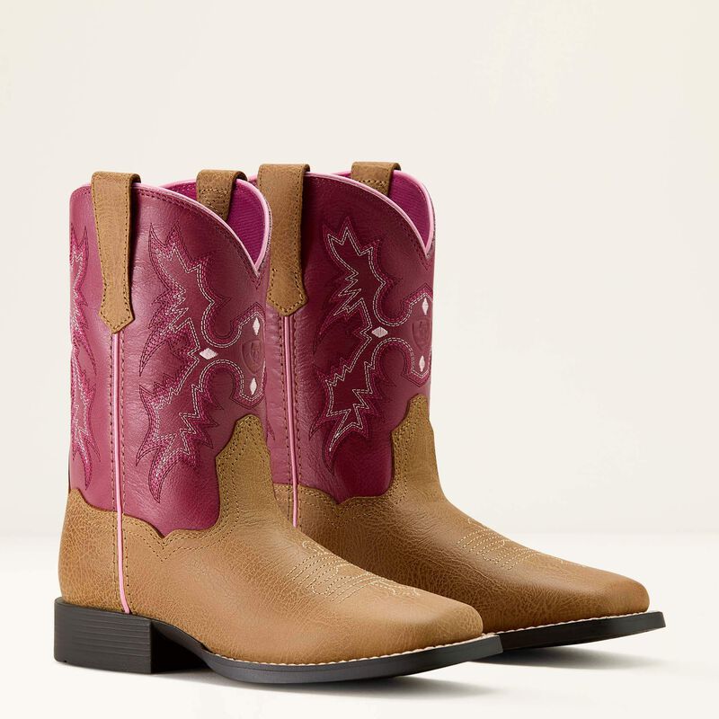 Pink Tombstone Western Boots | Ariat Kids