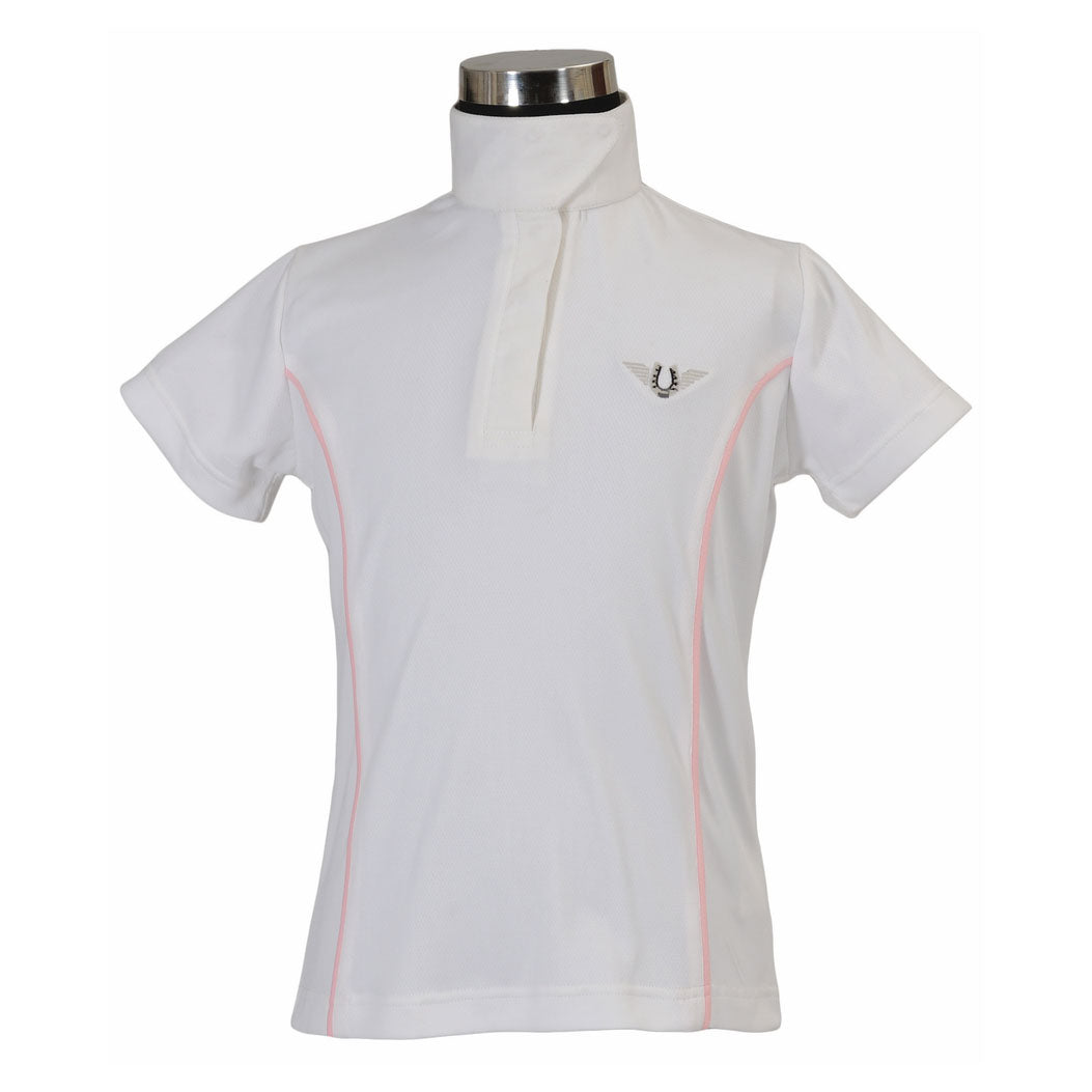 TuffRider Children's Kirby Kwik Dry Short Sleeve Show Shirt