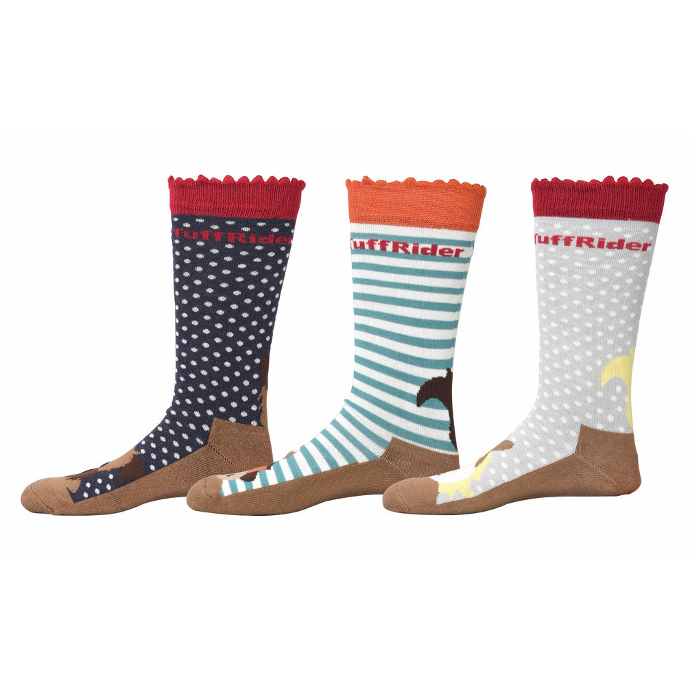 TuffRider Aron Kids Socks - 3 Pack