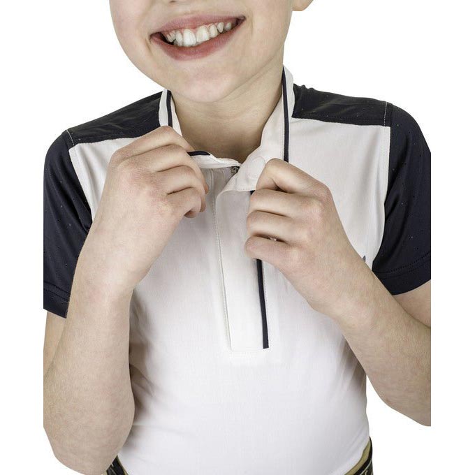 Equine Couture Children'S Magda Equicool Short Sleeve Show Shirt