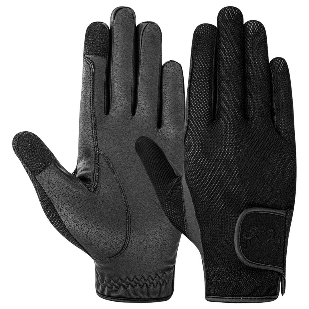 Equine Couture Aerocool Pull-On Touch Screen Riding Gloves