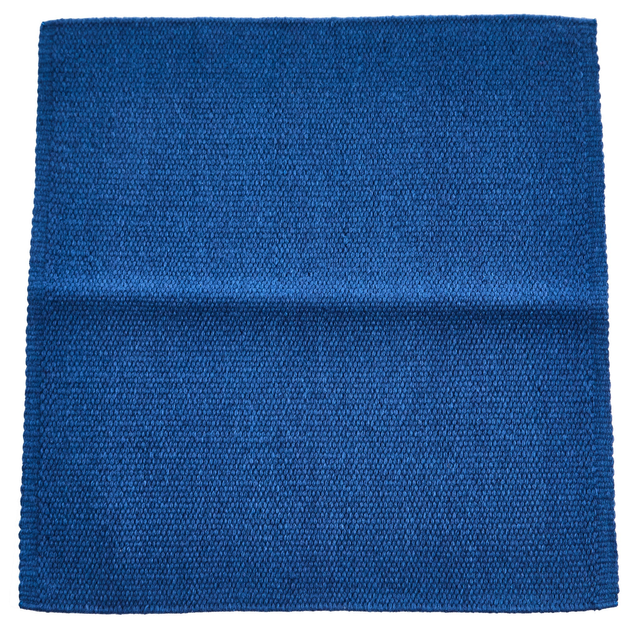1314C-95 San Juan Solid Slate Blue 38x34 New Zealand Wool Saddle Blanket