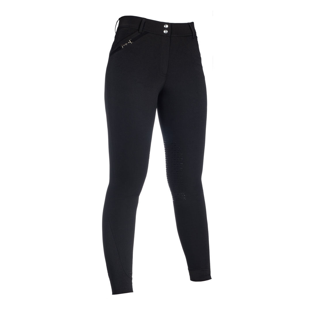 HKM Essentials- Silicone Knee Patch Riding Breeches