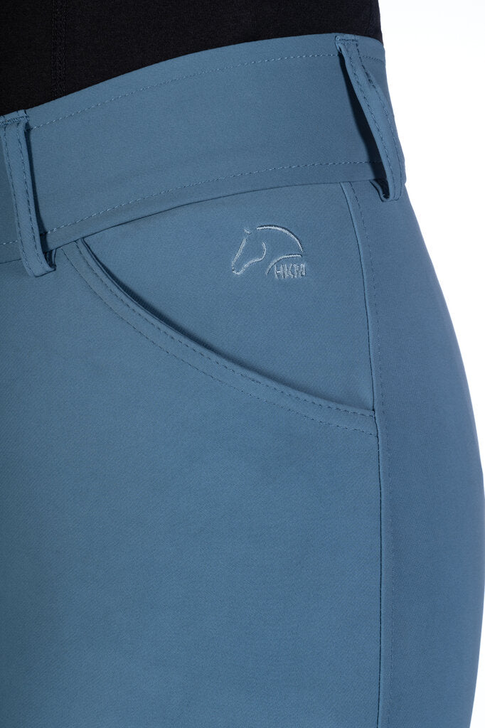 HKM Tampa- Silicone Knee Patch Riding Breeches