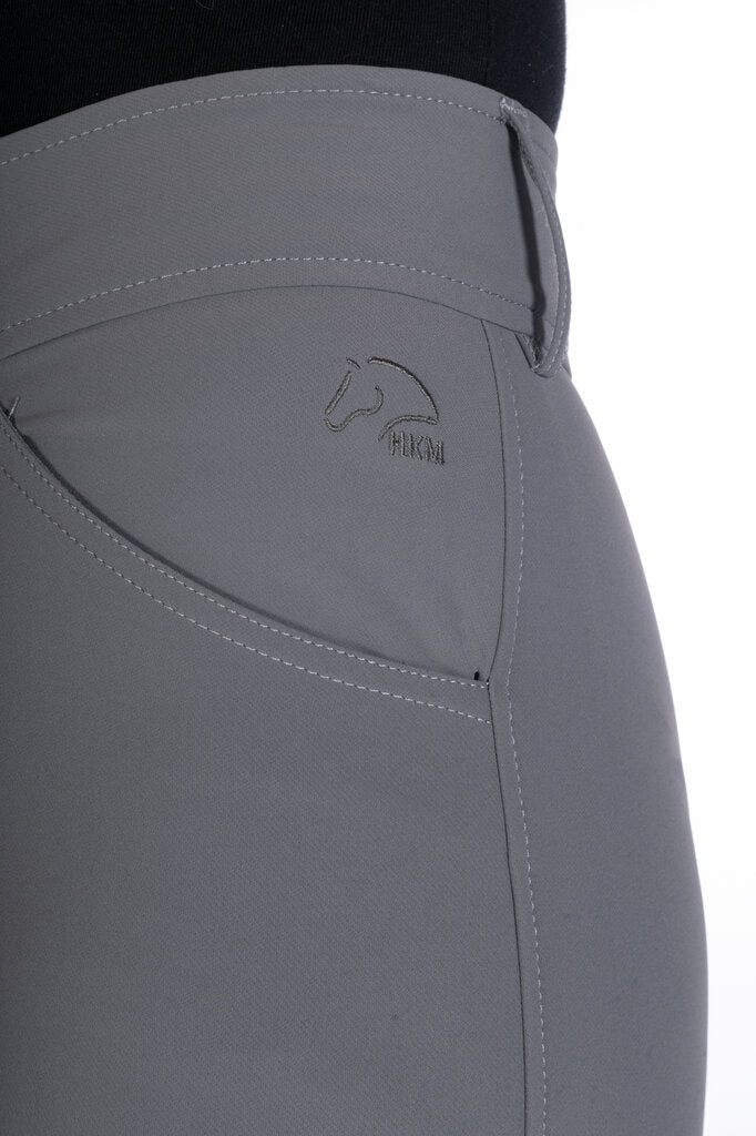 HKM Tampa- Silicone Knee Patch Riding Breeches