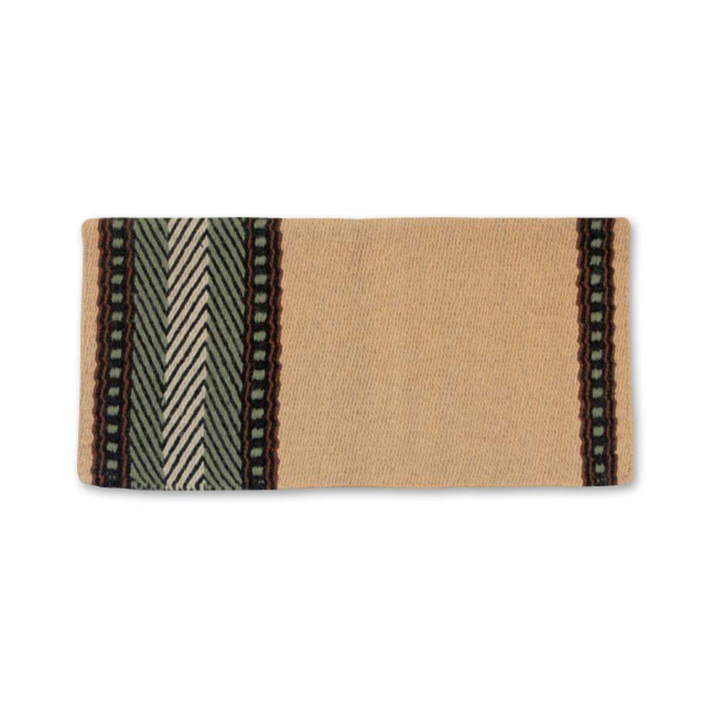 1338-3 Bar 8 36X34 New Zealand Wool Saddle Blanket