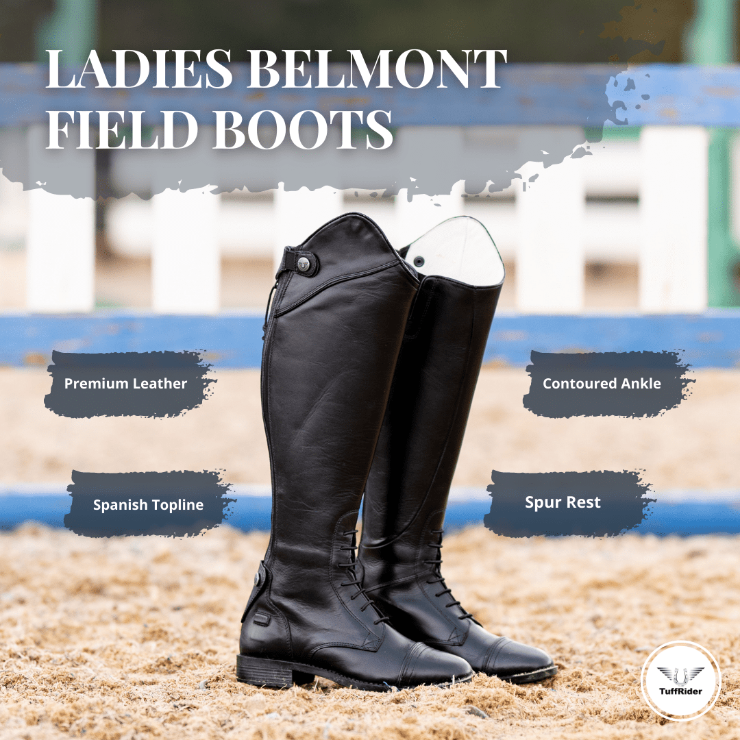 TuffRider Ladies Belmont Leather Tall Field Boots