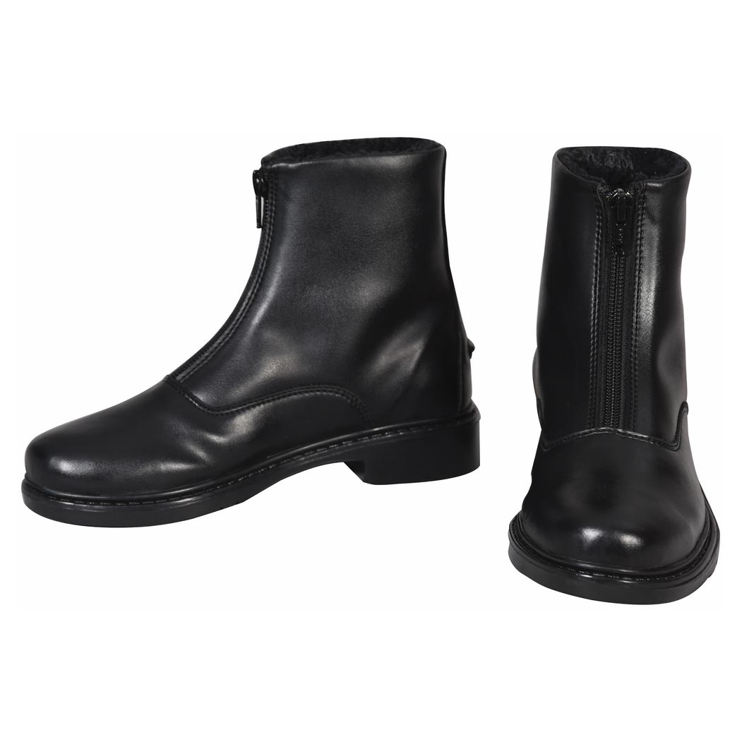 TuffRider Ladies Starter Winter Fleece-Lined Front Zip Paddock Boots