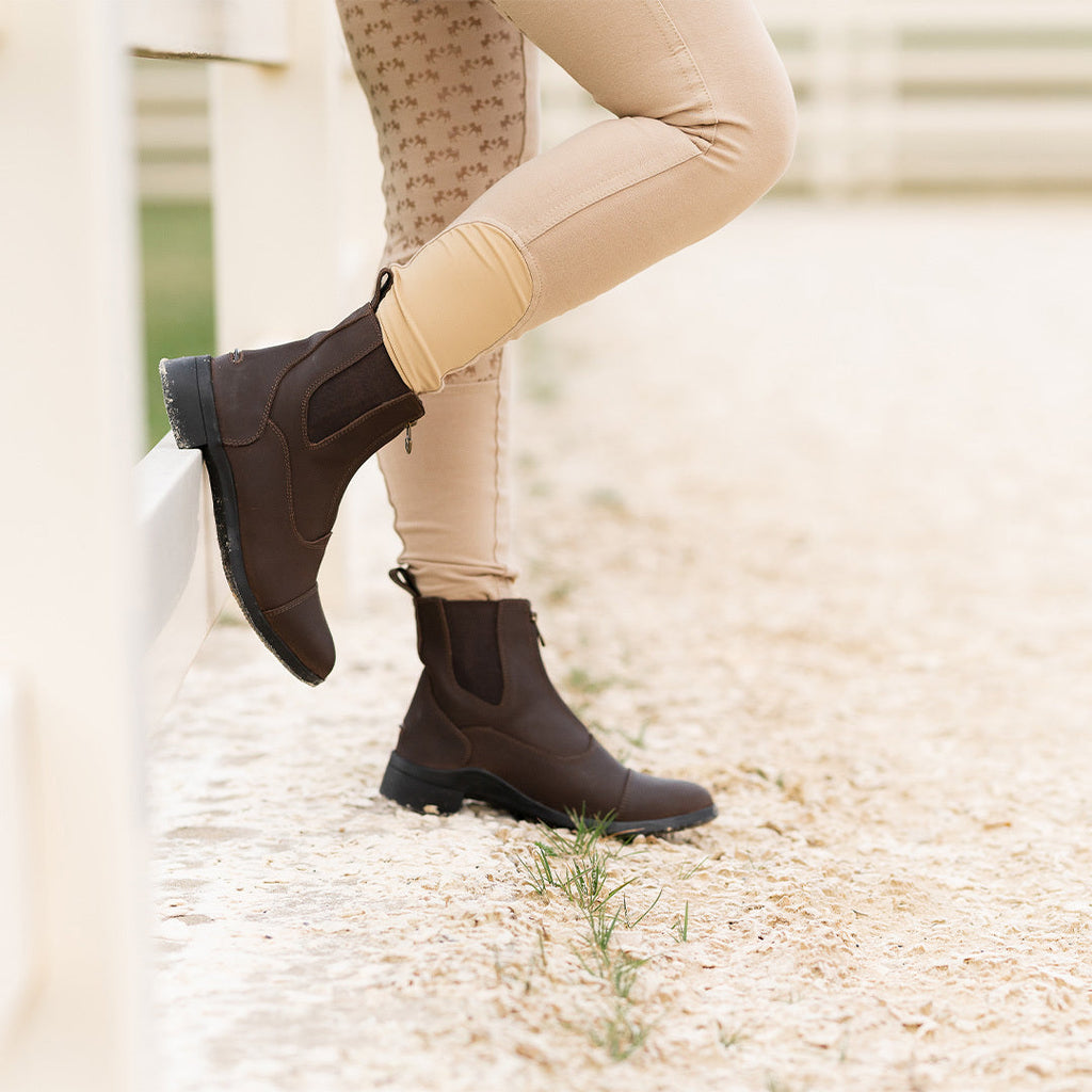 TuffRider Ladies Como Waterproof Leather Paddock Boot