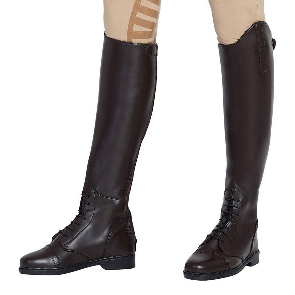 TuffRider Ladies Starter Back Zip Tall Field Boots in Synthetic Leather