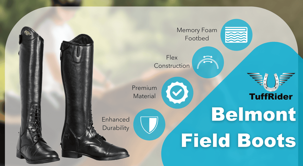 TuffRider Belmont Junior Tall Field Boots