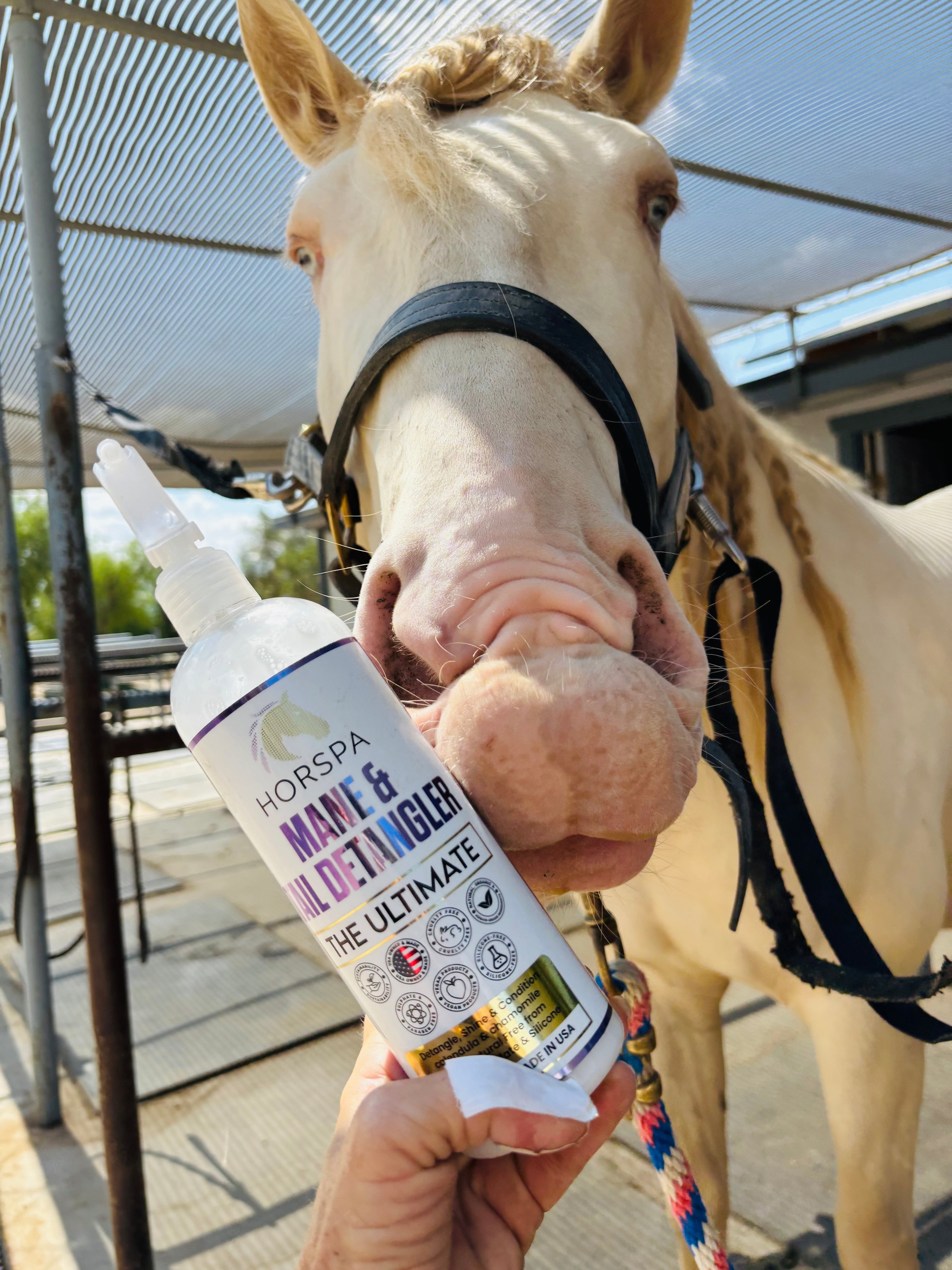 Mane & Tail Detangling Spray Peach & Honey - The Ultimate