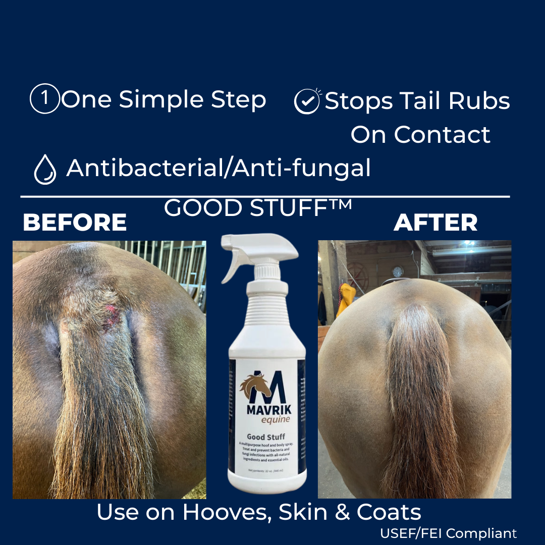 Good Stuff™ Multipurpose Spray Soothes, Treats & Prevents Skin, Coat & Hoof Ailments Plus-Stop Itchy Tails!