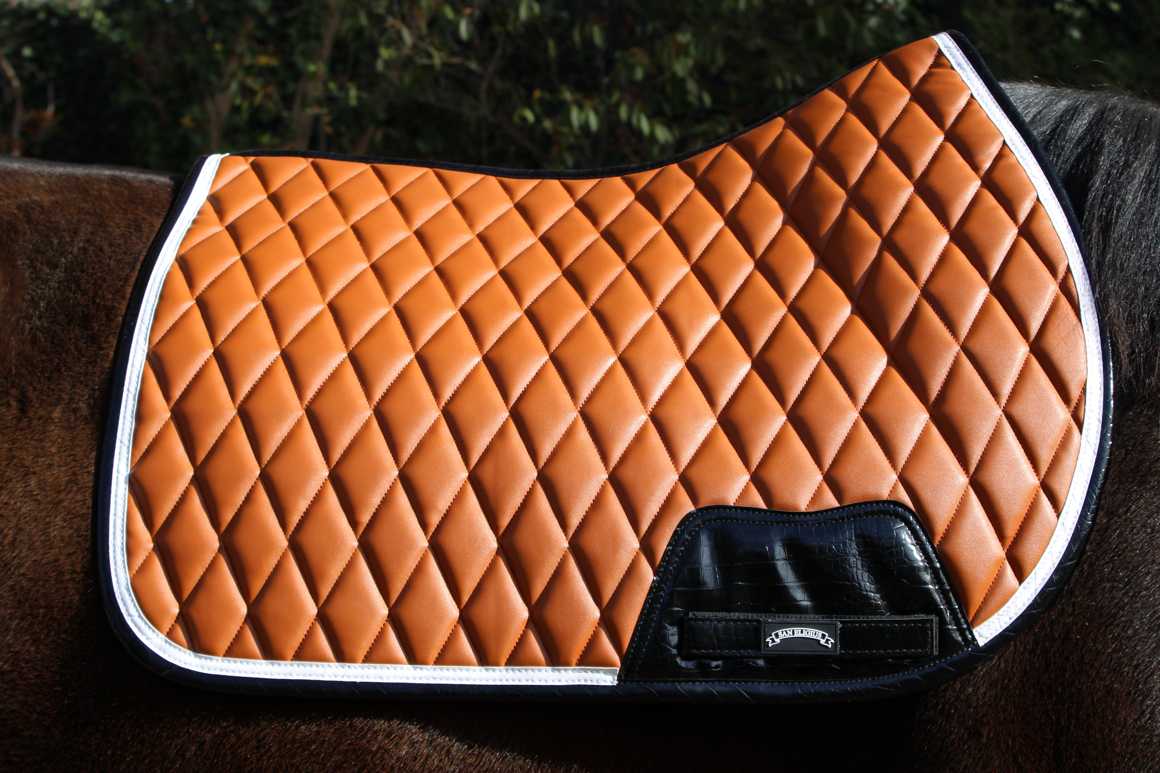 Jump Saddle Pad | Cognac