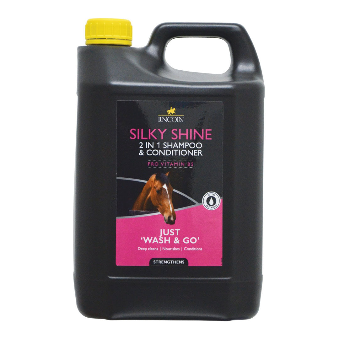 Lincoln Silky Shine 2 in 1 Shampoo and Conditioner - 4 litre