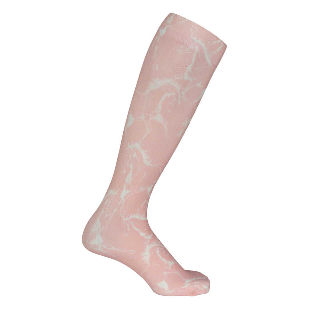 AWST Int'l Lila Linear Horse Socks