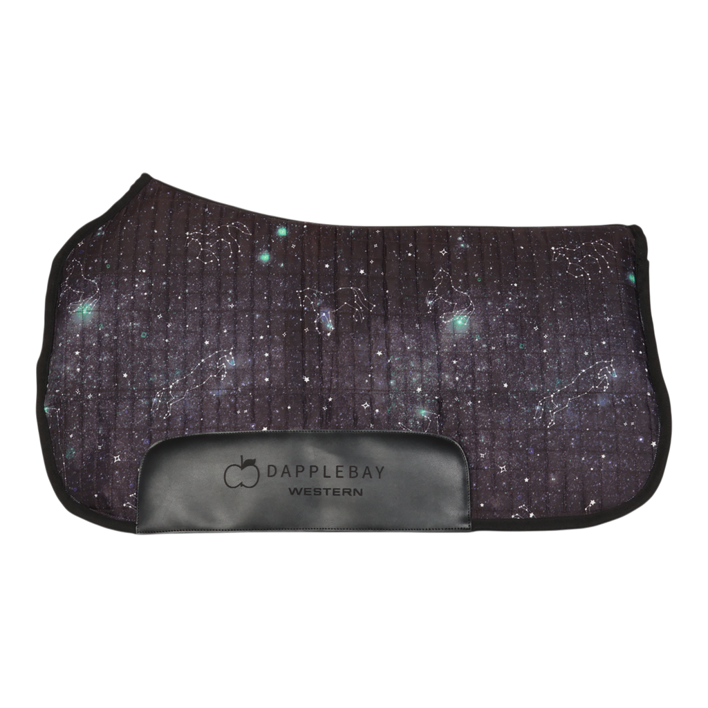 Dapplebay Midnight Constellation Western Saddle Pad