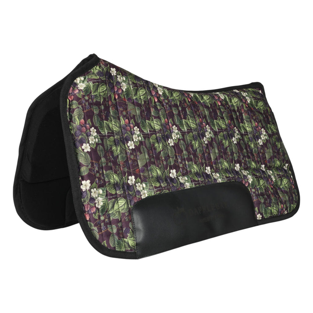 Dapplebay Blackberry Daze Western Saddle Pad