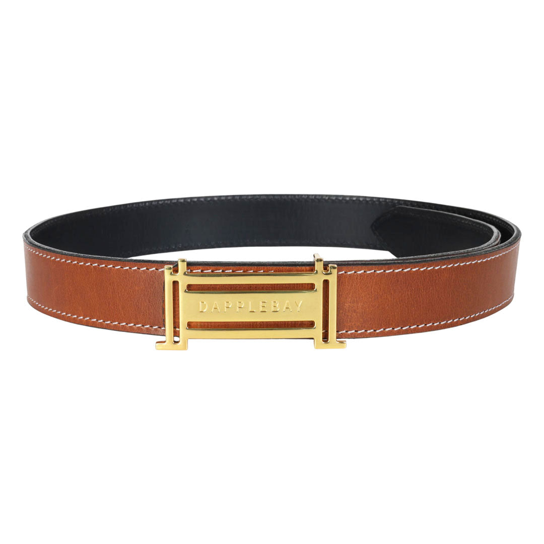 Dapplebay Reversible Jump Belt - Gold