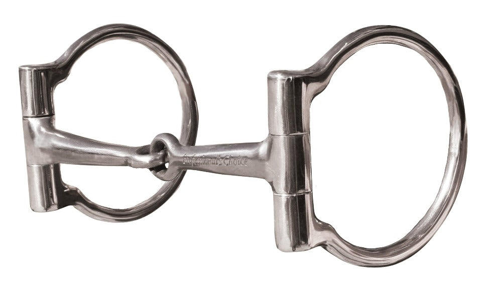 Equisential By Professionals Choice Eq D-Ring Snaffle-5 1/4" Mouth, Rings 3"