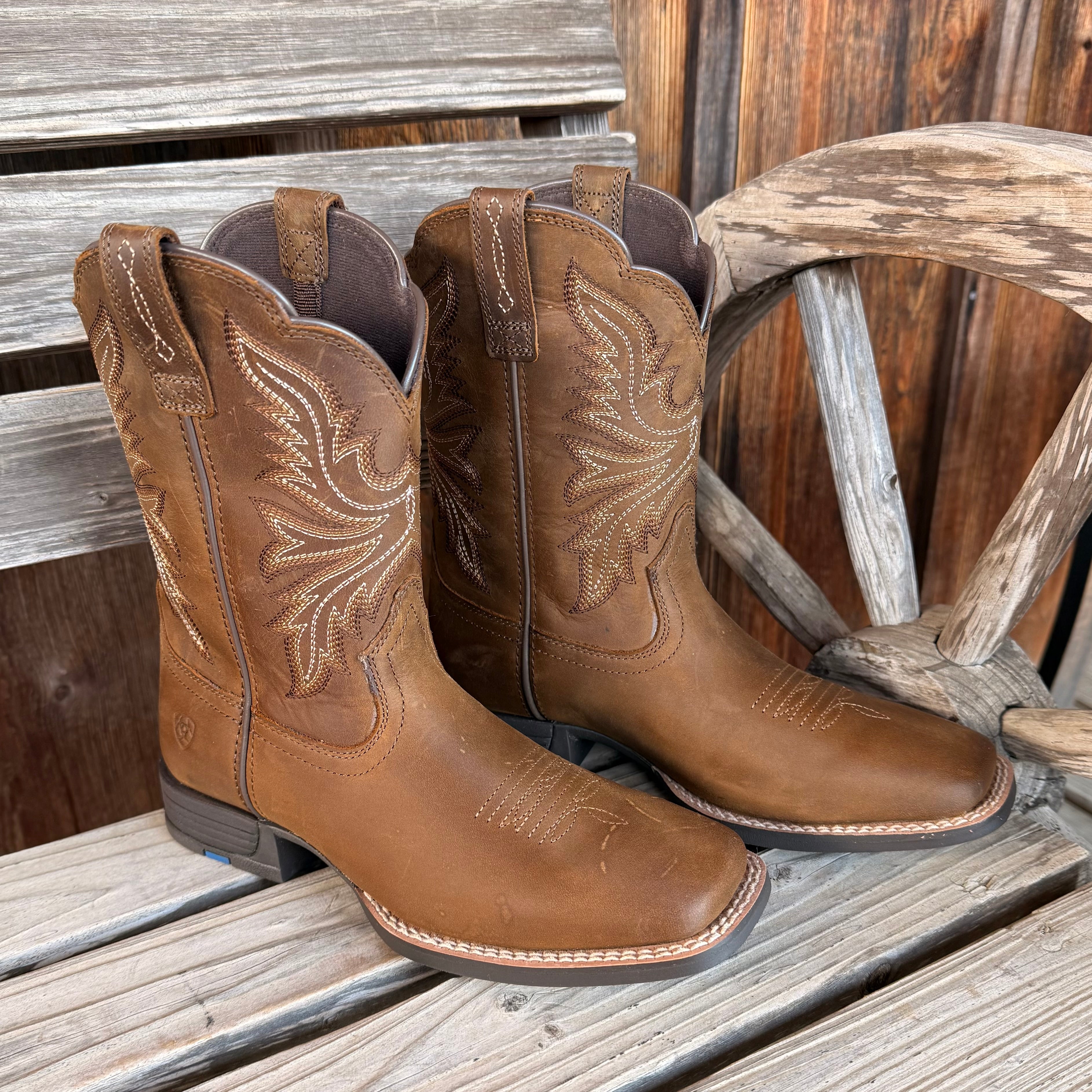 Brown Westwood Western Boot | Ariat Kids