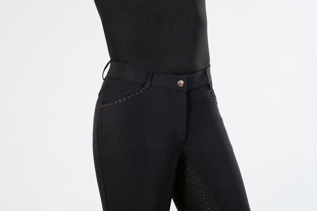HKM Rosegold Glamour Ladies Riding Breeches Style S.F. Seat