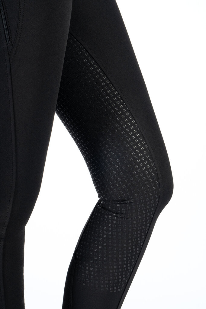 HKM Ari Mid Rise- Sil. Full Seat Ladies Riding Breeches