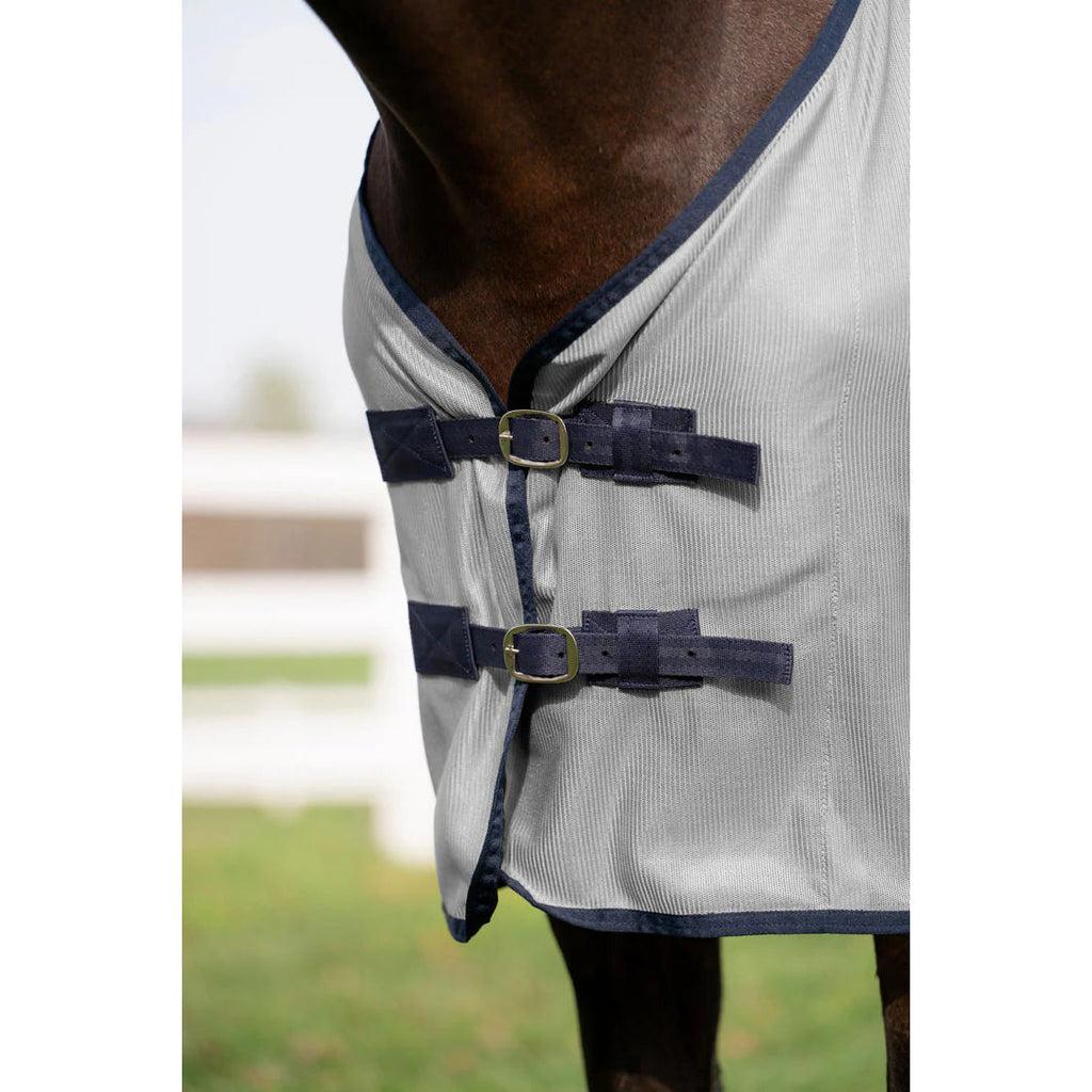 Miller's Fly sheet - Gray with Royal Trim