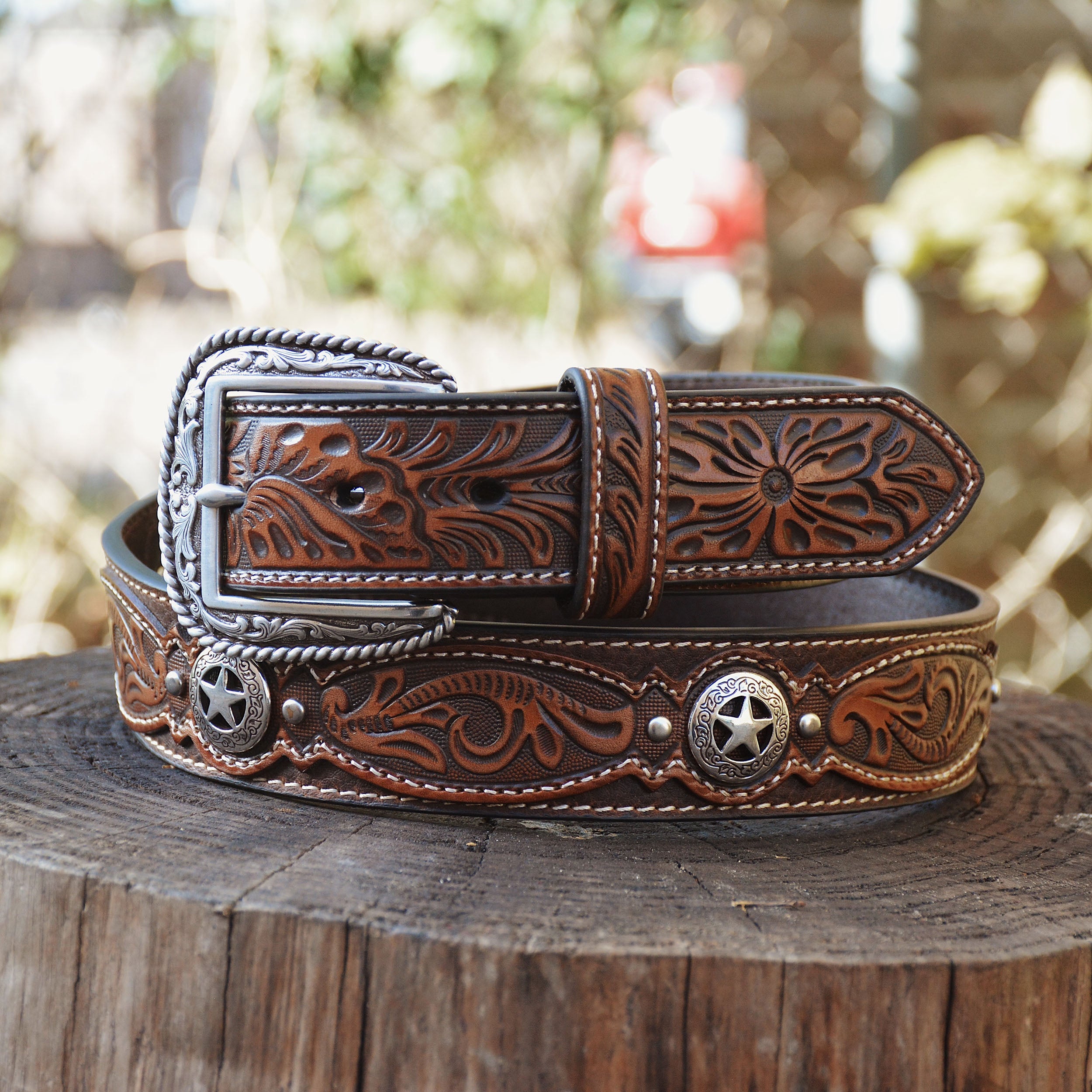 Silver Star Belt | Ariat Mens
