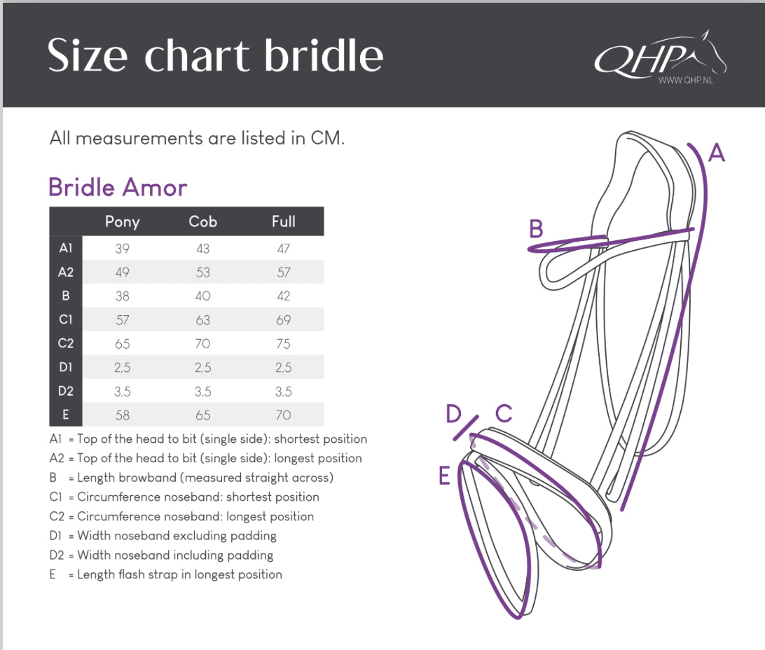 QHP Amor Bridle