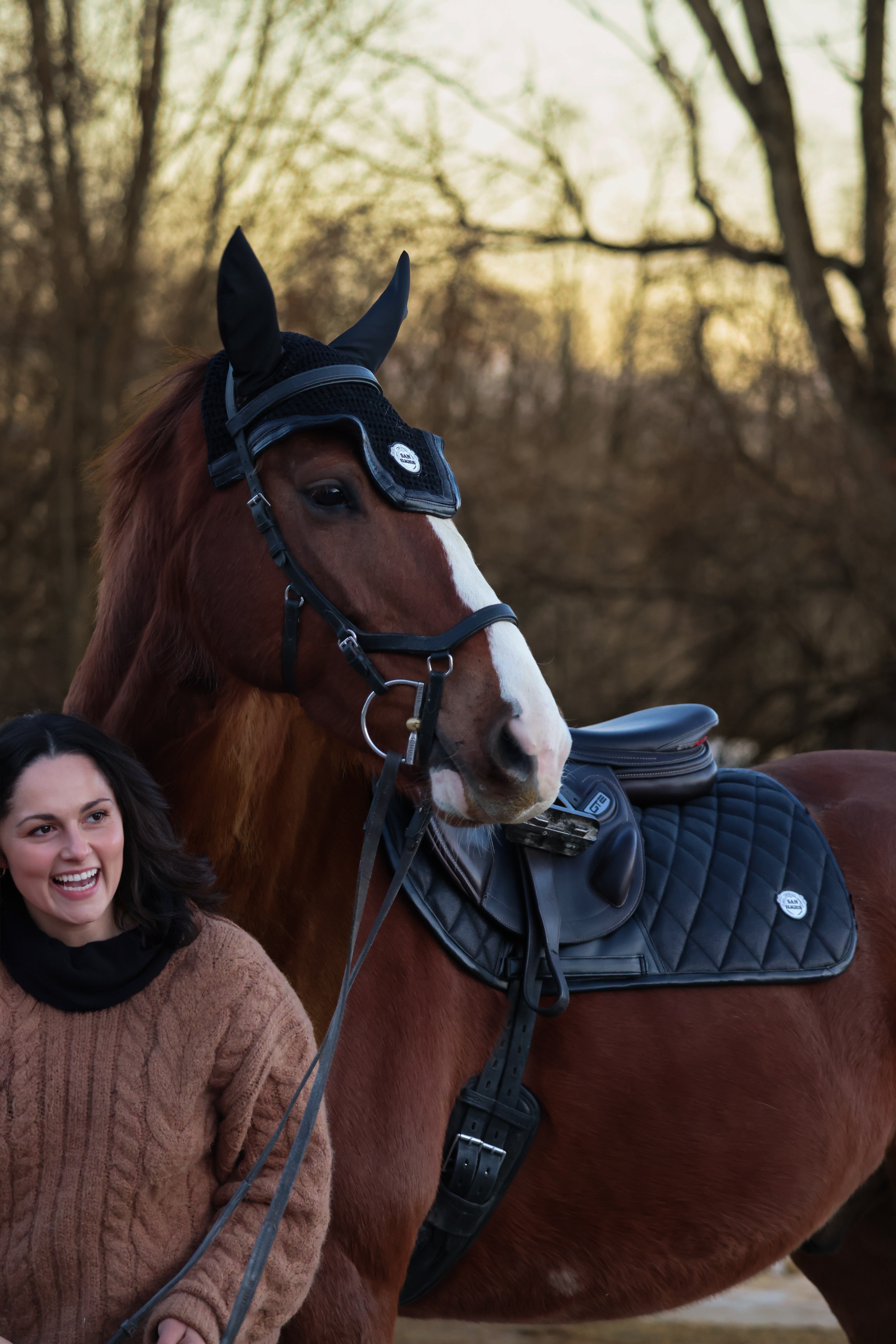 Jump Saddle Pad | Black Ice