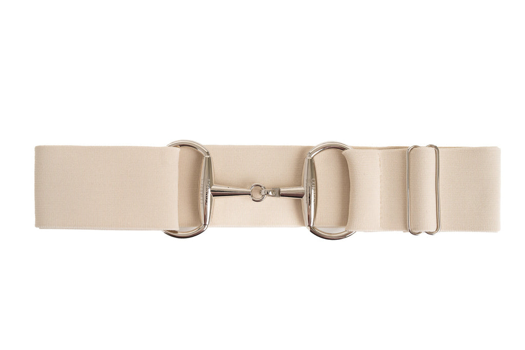 Beige Just Right Summer Breeches + Free Bit Belt