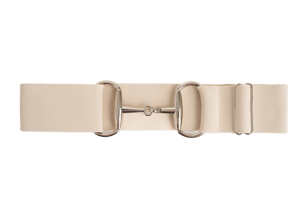 Beige Just Right Summer Breeches + Free Bit Belt