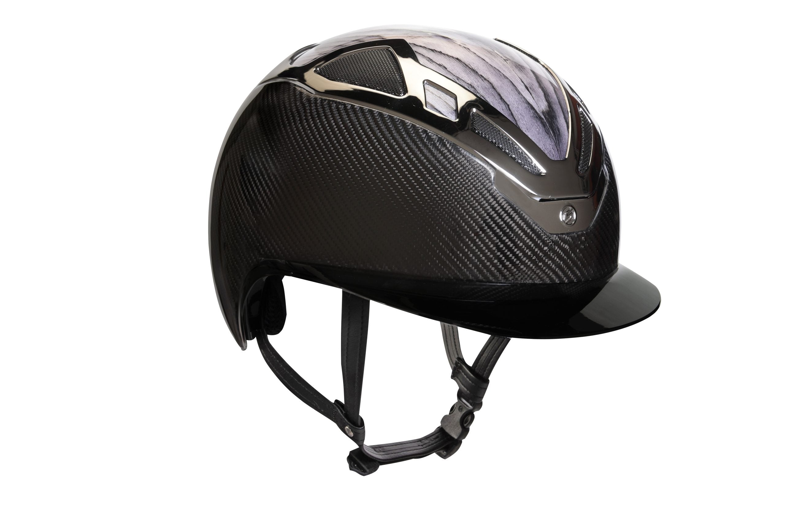 Suomy Apex Riding Helmet – Carbon Wood Black Glossy