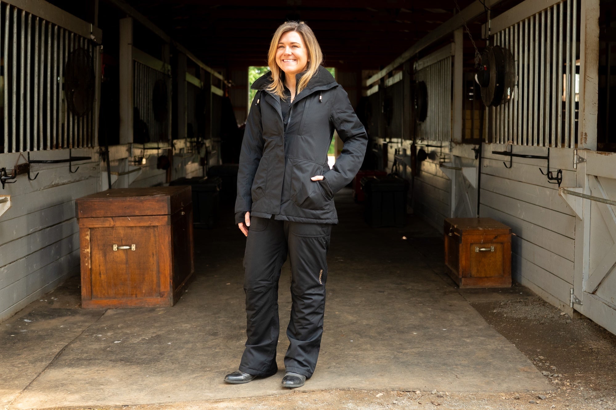 Winter Insulated Riding Jacket 2.0 - Caviar