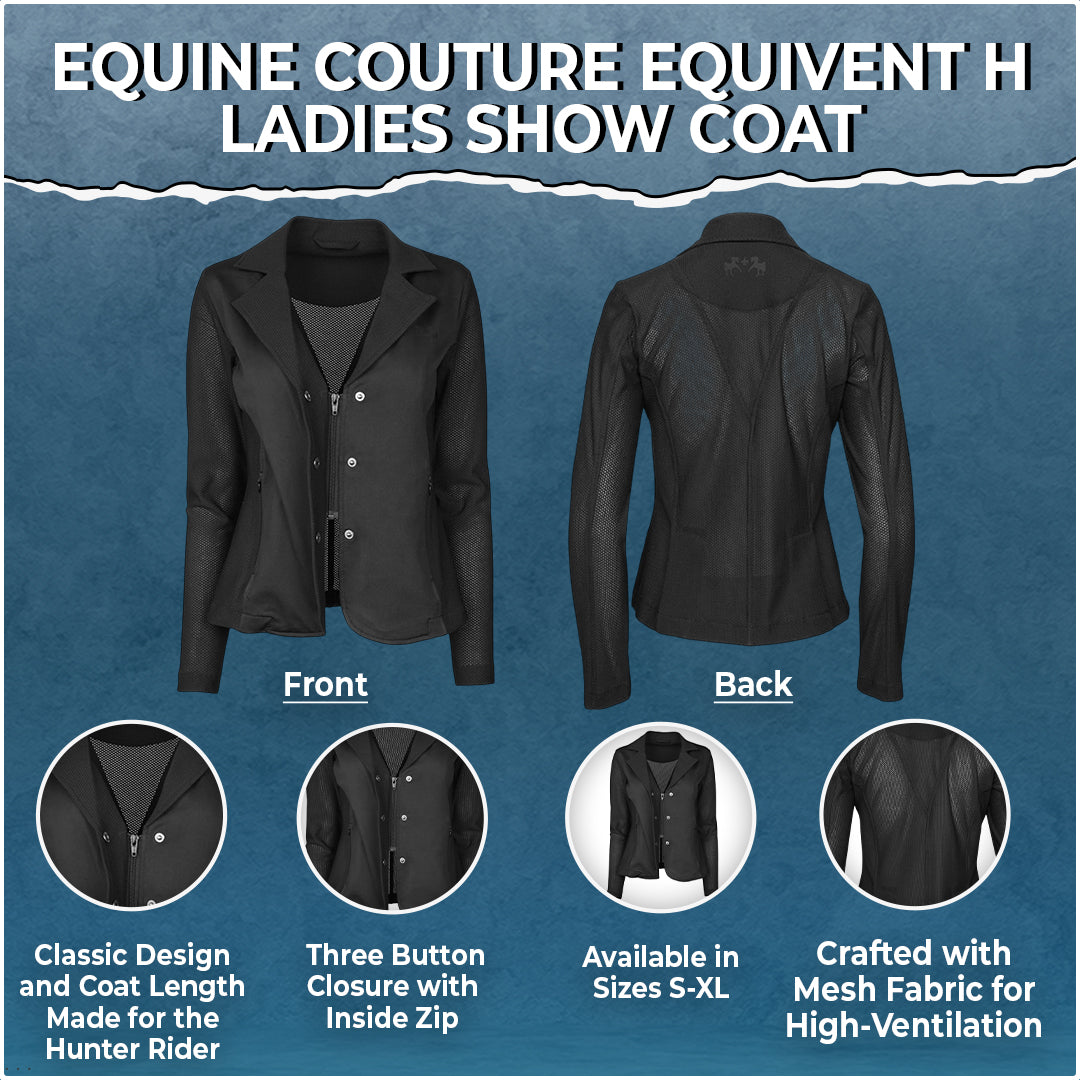 Equine Couture EquiVent H Ladies Show Coat