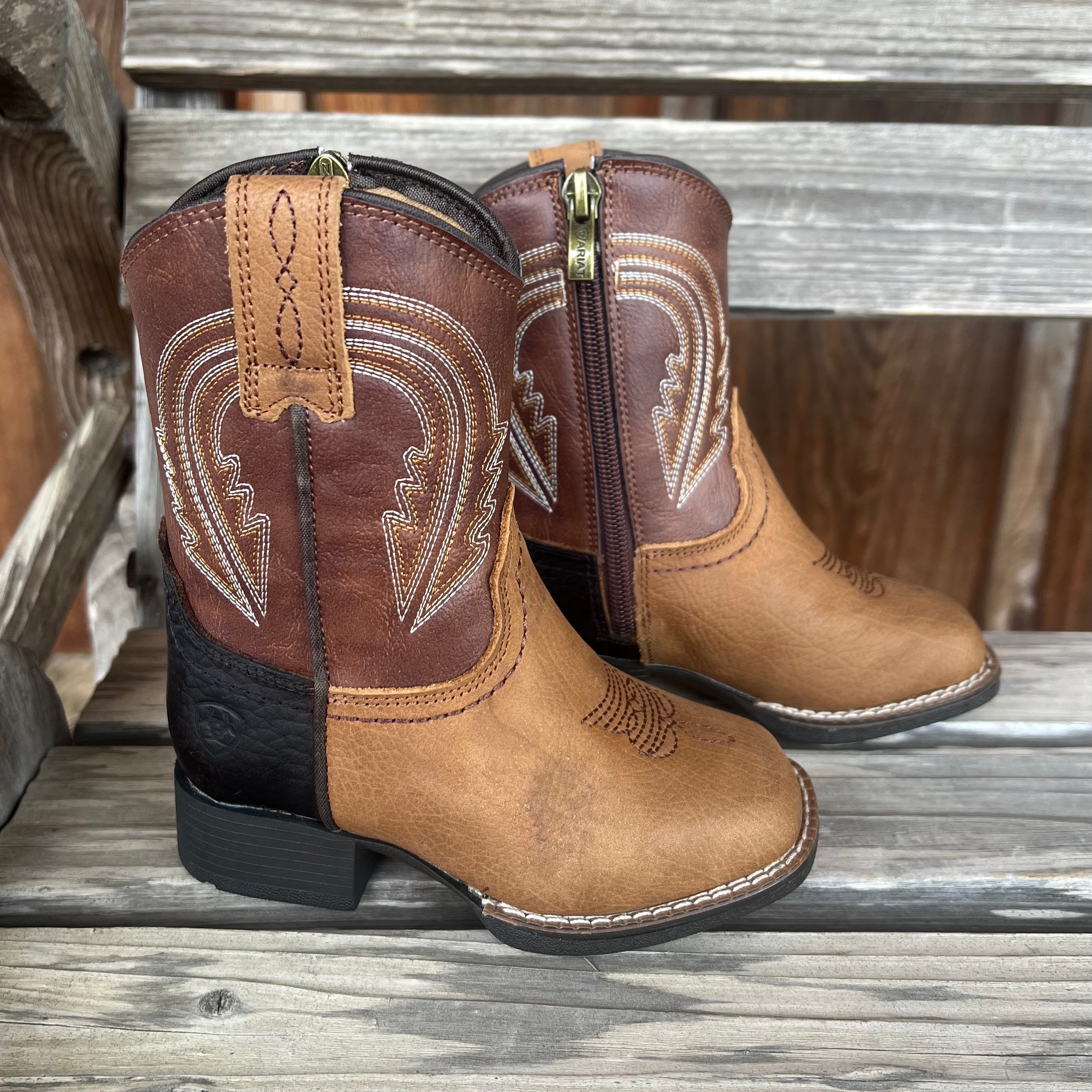 Evan Brown Boot | Ariat Infant Boys