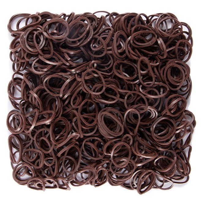 Dark Brown Rubber Bands | Tough 1