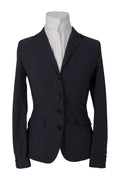Grand Prix Saltare Dolce 4 Button Riding Show Jacket, Anthracite