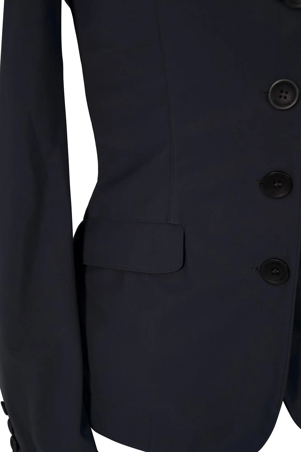 Grand Prix Saltare Dolce 4 Button Riding Show Jacket, Anthracite