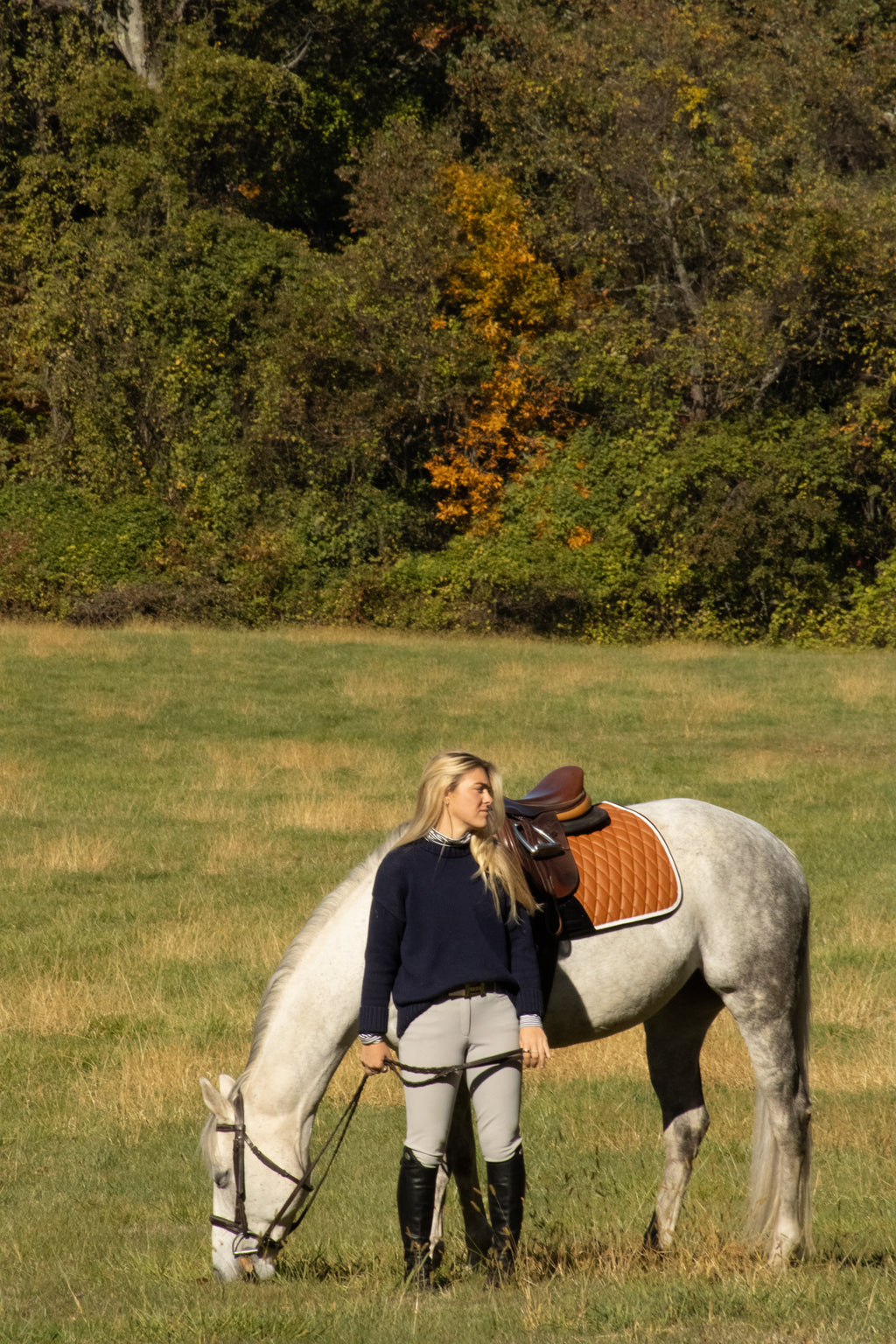 Jump Saddle Pad | Cognac