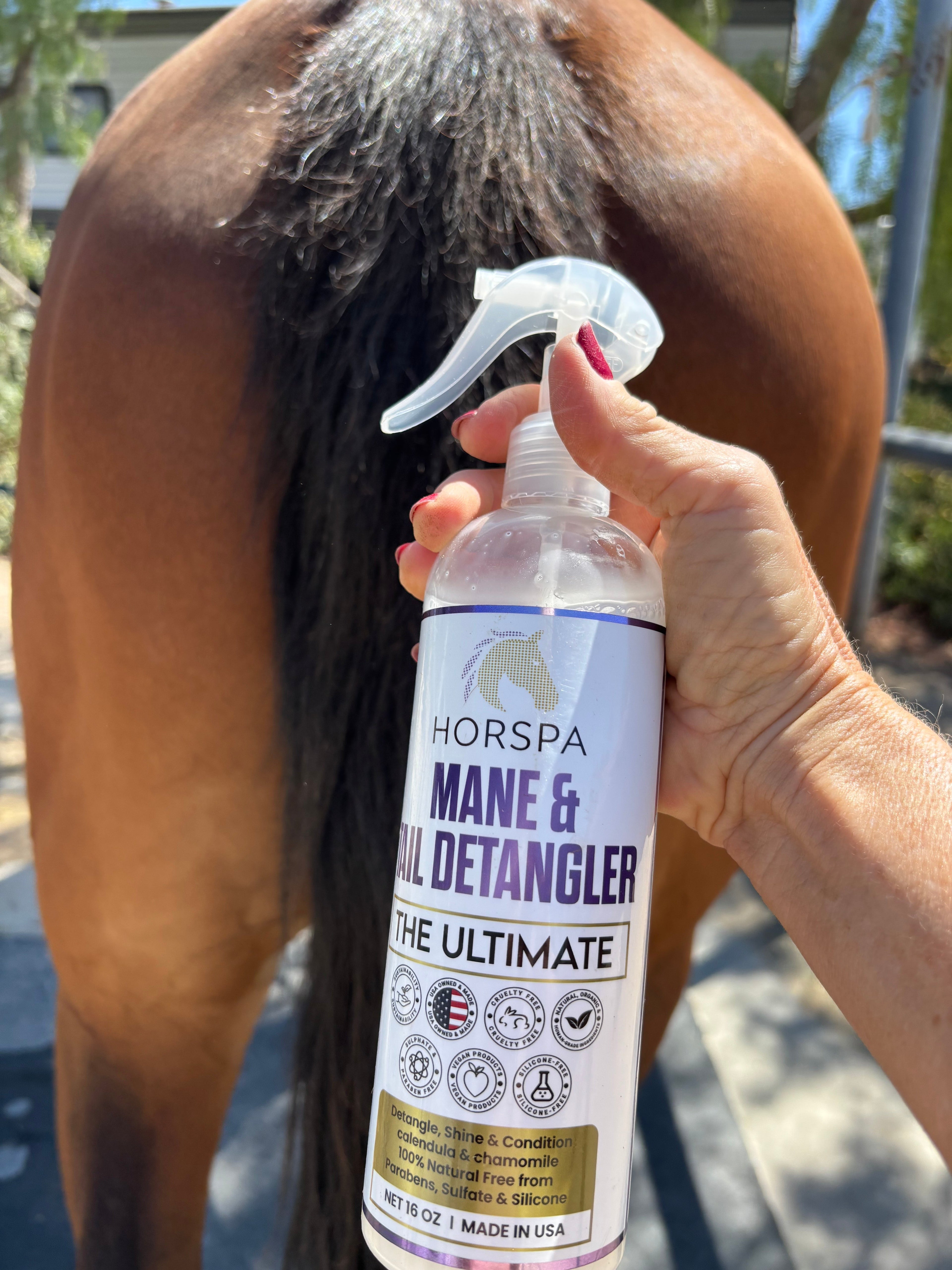 Mane & Tail Detangling Spray Calendula & Chamomile - The Ultimate