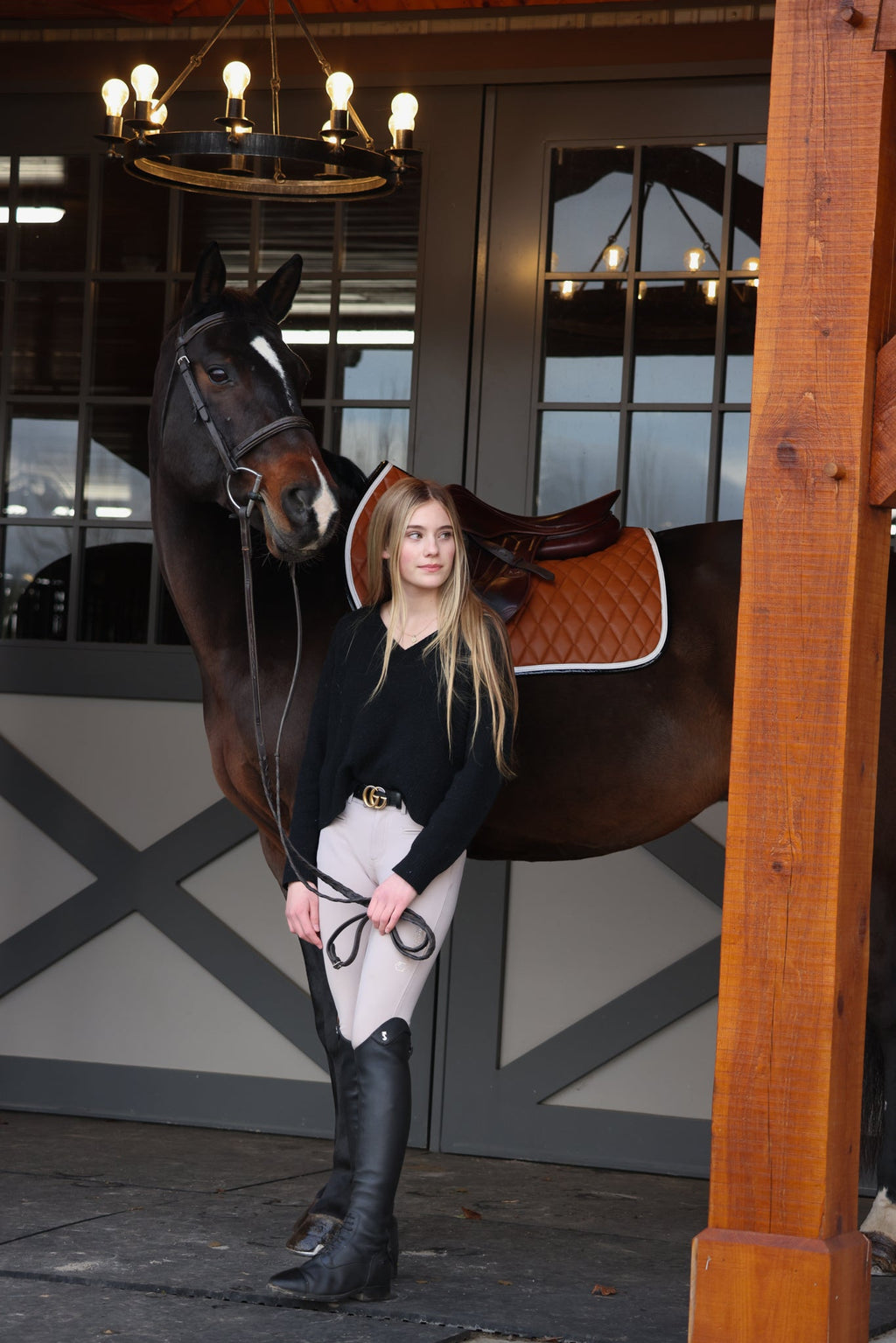 Jump Saddle Pad | Cognac