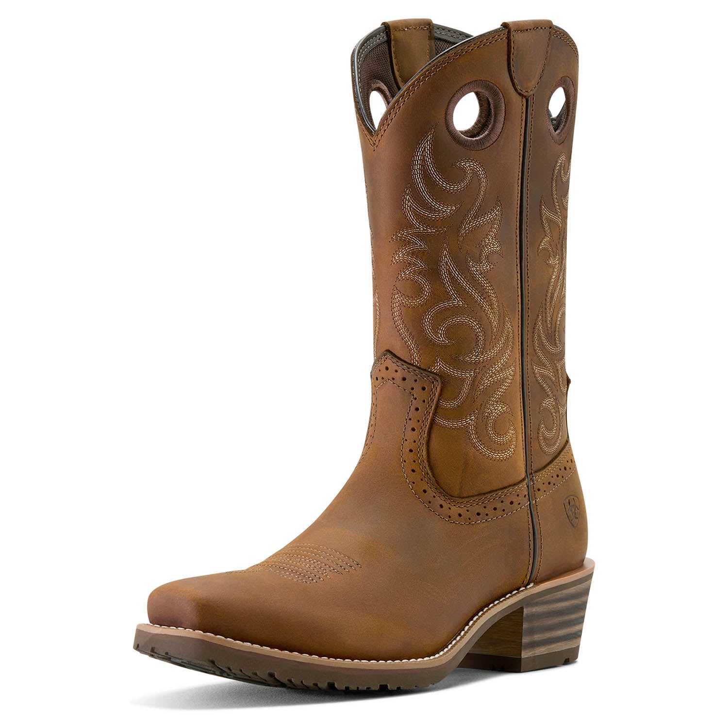 Ariat Men's Hybrid Roughstock Square Toe Western Boots