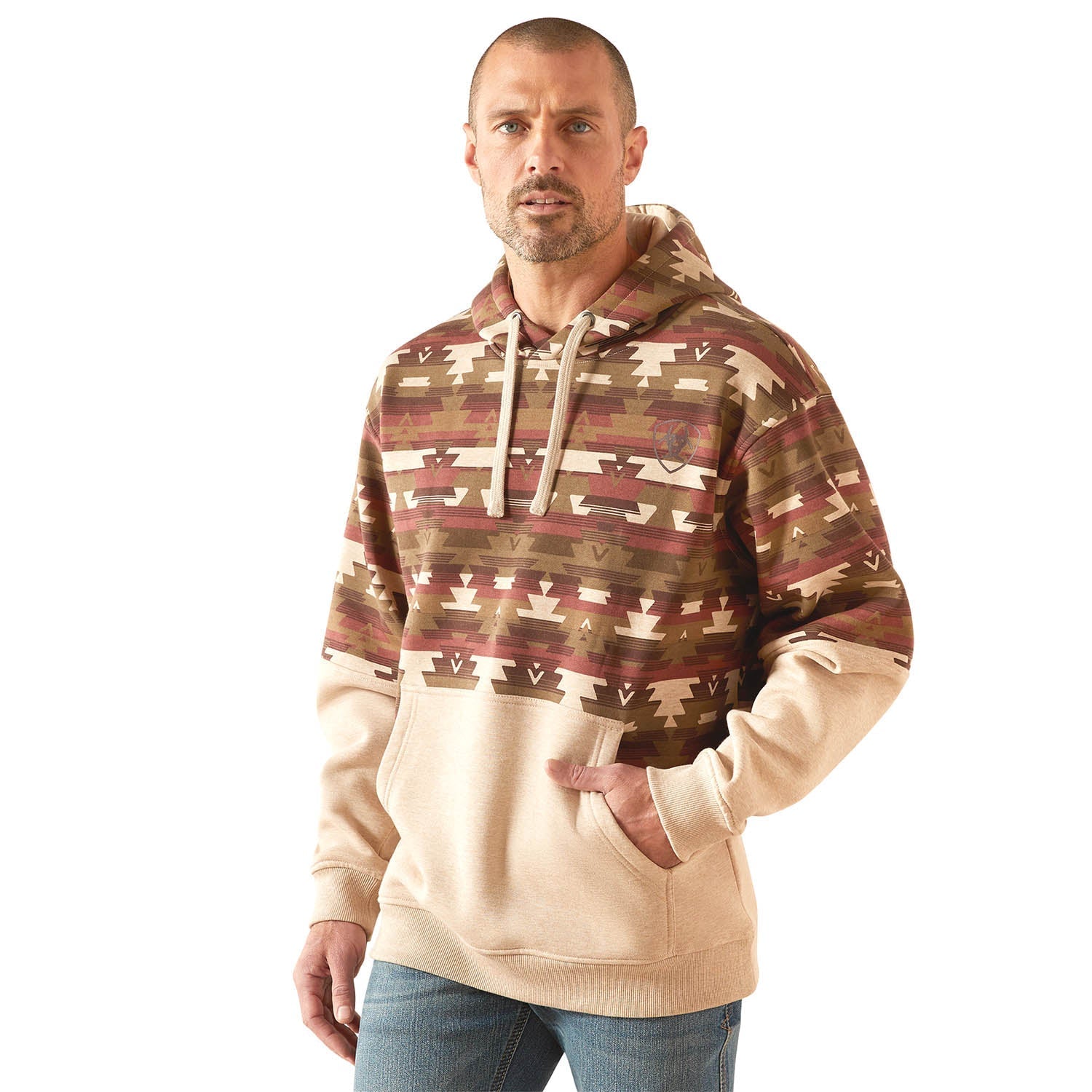 Ariat Mens Print Hoodie