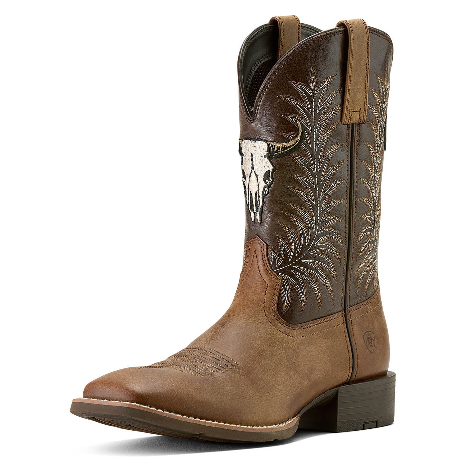 Ariat Men's Sport Steer Skull Western Boots