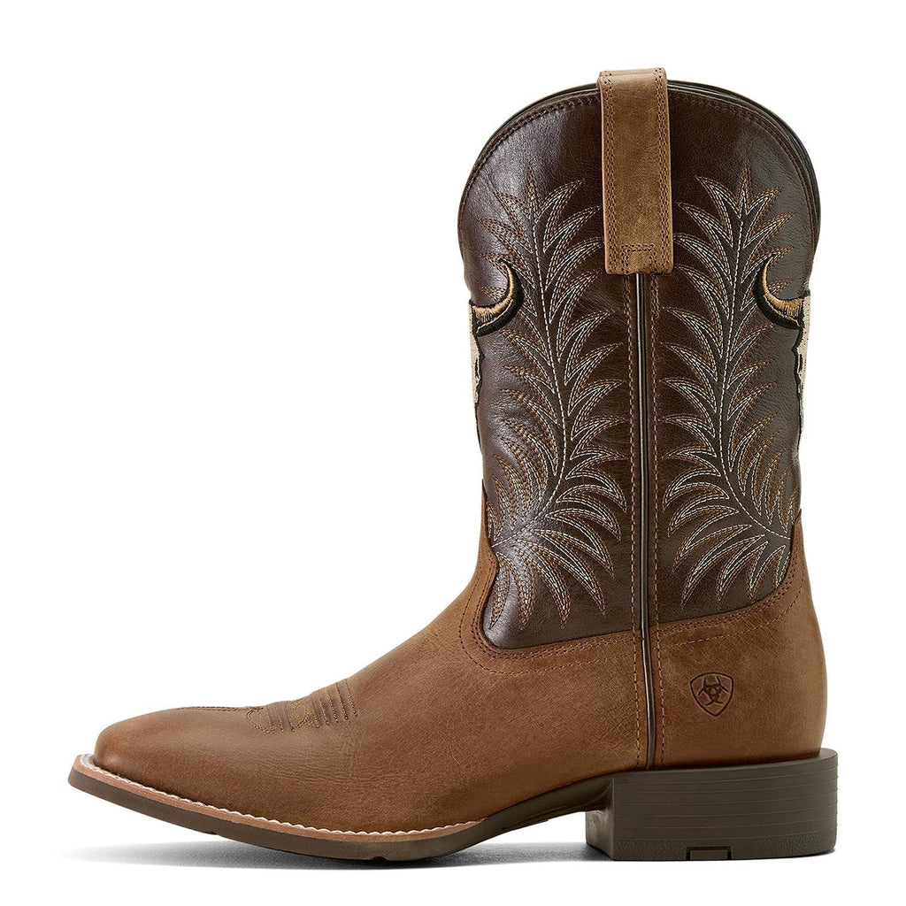 Ariat Men's Sport Steer Skull Western Boots